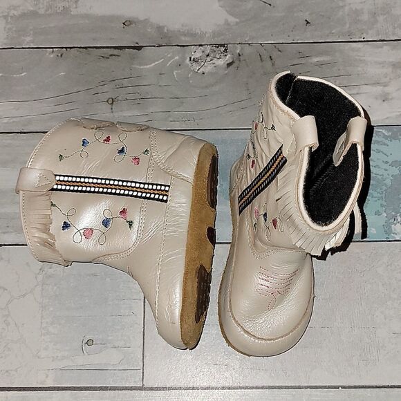 Girls Old West Soft Soul Shoes size 4 - Picture 1 of 4